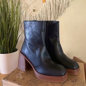 Free People Ruby Platform Boots 38 NEW